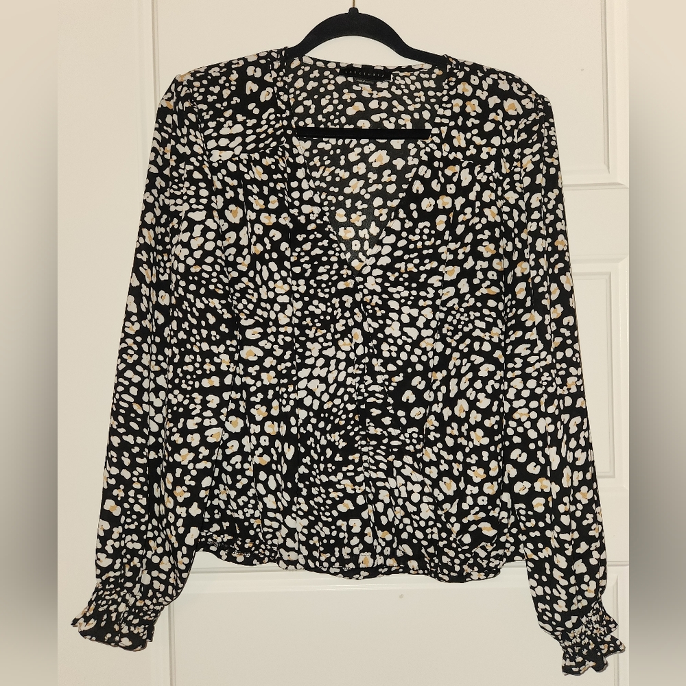 Faux wrap top